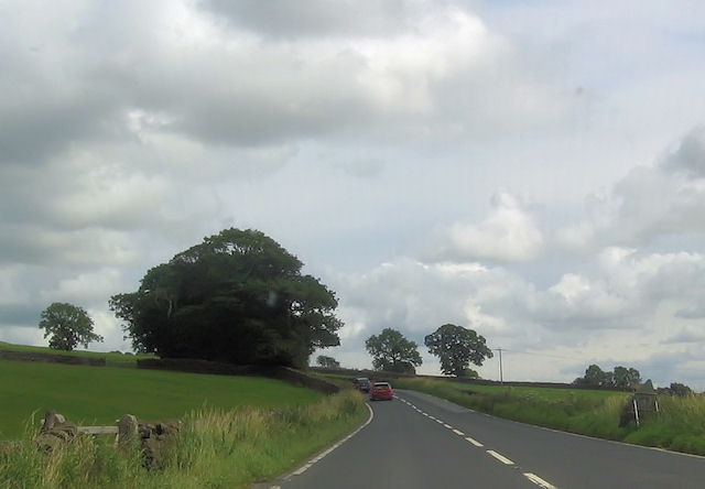 A65 east passing Skir Beck Farm