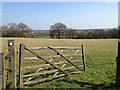 SP1365 : Weathered old timber gate near Greenacres by Robin Stott