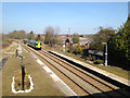 SP1466 : Train arriving at Henley-in-Arden by Robin Stott