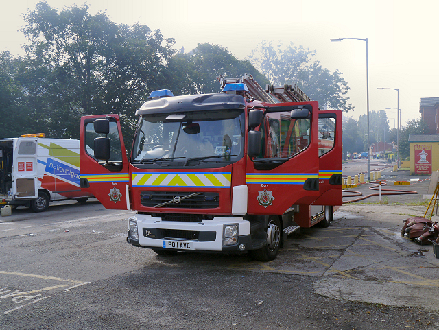 PO11  AVC, GMFRS Volvo Fire Engine