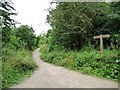 SE4030 : Bridleway heading north through Townclose Hills by Christine Johnstone