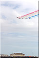 TM1714 : The Red Arrows, Clacton, Essex by Christine Matthews