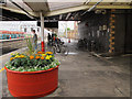 SJ7154 : Cycle racks on Crewe station by Stephen Craven