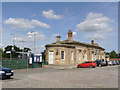 SK7954 : Newark Castle Station  by Alan Murray-Rust