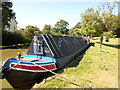 SP5077 : Working Narrow Boat Hadar moored at Broughton Park, Rugby by Keith Lodge