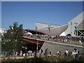 TQ3784 : Aquatic Centre - Olympic Park by Paul Gillett