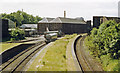 NO3400 : Remains of Cameron Bridge station, 1988 by Ben Brooksbank