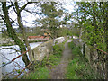 SP2185 : Stone bridge by the ford, River Blythe by Robin Stott