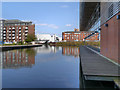 SJ8498 : Rochdale Canal, Piccadilly Basin by David Dixon