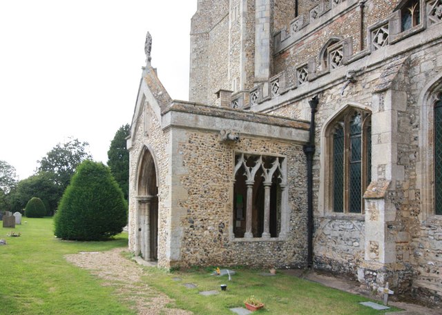 St Mary, Rougham - Porch