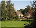 SJ8725 : Buildings by Seighford Hall by Derek Harper