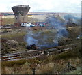 SO2309 : Lineside smoke near Furnace Sidings by Jaggery