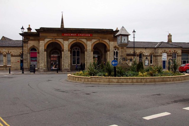 Clocktower outside Saltburn Station