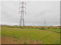 ST8175 : Powerlines near Fosse Farm by Nigel Mykura