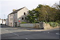 SY6971 : Junction of Reforne and Station Road with railway bridge by Roger Templeman