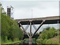 SP0089 : The M5 crossing the New Main Line canal by Christine Johnstone