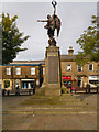 SK0394 : Glossop War Memorial, Norfolk Square by David Dixon