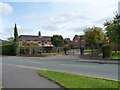 SK2125 : Contrasting houses on Main Road, Anslow by Christine Johnstone