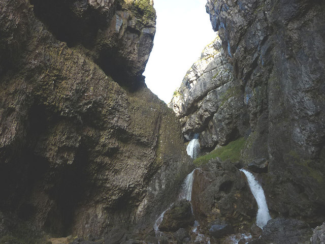 The falls at Gordale Scar