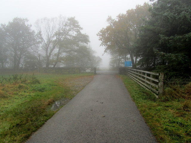 Access Lane from Long Liberty Farm