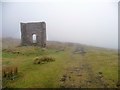 NZ6800 : Former railway water tower and track alongside by Christine Johnstone