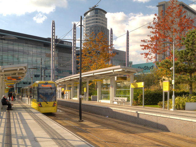 MediaCity UK Metrolink Terminus