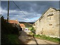 SE6998 : Sunshine and cloud at Moorlands Farm, Rosedale by Christine Johnstone