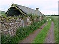 NT5716 : Quarry Cottages by Walter Baxter