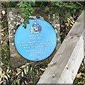 SJ9799 : Blue plaque: Jethro Tinker (1788-1871) by Gerald England