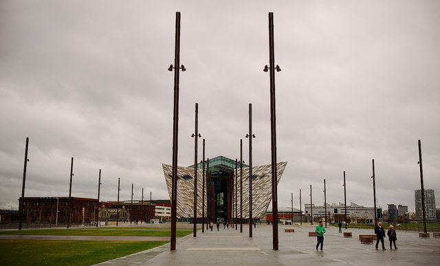 Titanic Belfast and slipways