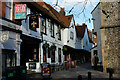 TL1407 : French Row, St.Albans by Peter Trimming