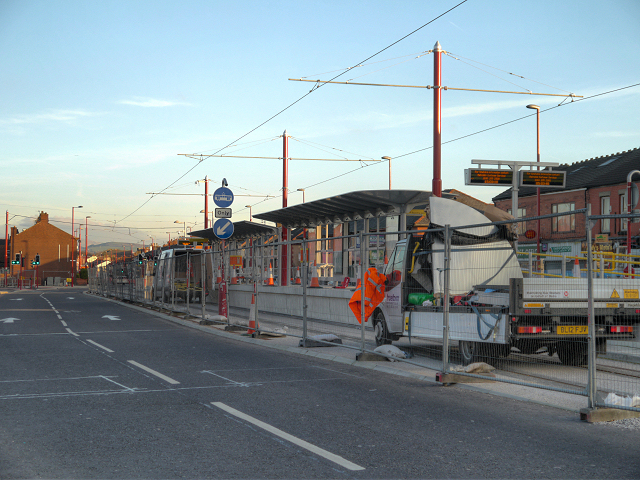 New Metrolink Stop. Edge Lane