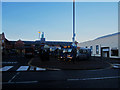 NY4055 : Buses waiting in Carlisle Bus Station by Graham Robson