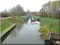 TL2796 : Ashline Lock, Whittlesey by Richard Humphrey