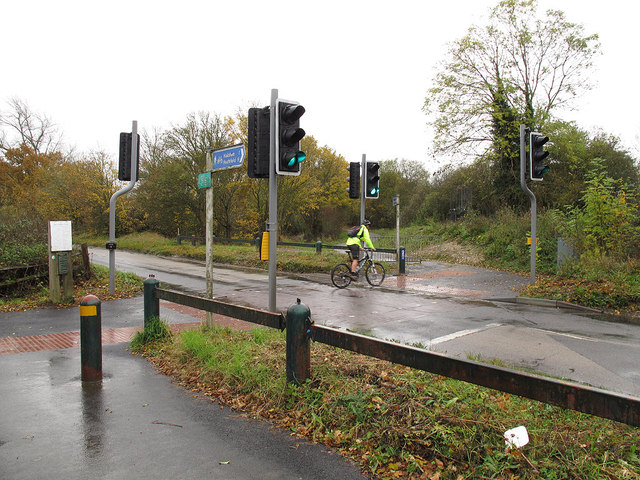 Toucan crossing on Ersham Road