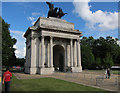 TQ2879 : Wellington Arch, Hyde Park Corner by Hugh Venables