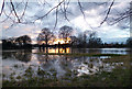 SU6189 : Flooded Fields, Crowmarsh by Des Blenkinsopp