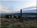 NS6180 : Ruined house at Allanhead by Alan O'Dowd