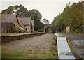 SD8789 : Hawes railway station by John Winder