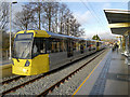 SD9408 : Metrolink Trams at Shaw by David Dixon