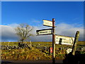 SD8780 : Fingerpost at Beckermonds by Chris Heaton