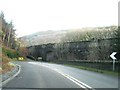 SH7853 : A470 passes under railway by Alex McGregor