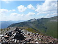 NN2365 : Summit of Sgùrr Eilde Mòr ('big peak of the hinds') by Alan O'Dowd