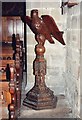 SK1575 : St John the Baptist, Tideswell - Lectern by John Salmon