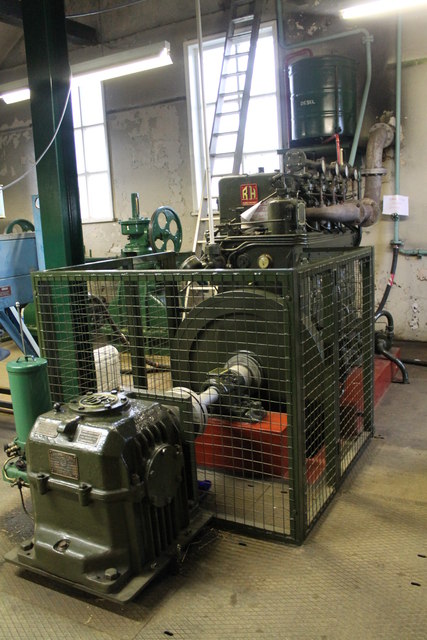 Ruston & Hornsby Engine, Ravensfleet Pumping station