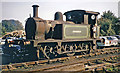 TQ4023 : Ex-SE&CR 0-6-0T at Sheffield Park, Bluebell Railway, 1970 by Ben Brooksbank