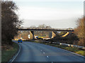 SY9693 : A35 Westbound, Dorchester Road Bridge by David Dixon