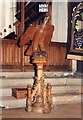 TL5338 : St Mary the Virgin, Saffron Walden - Lectern by John Salmon