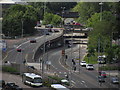 ST3188 : Newport - View towards Old Green Interchange from multi storey car park by Colin Park