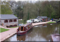 SO1419 : Canal at Cwmcrawnon by Trevor Littlewood